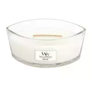 WOODWICK ELLIPSE SCENTED CANDLE WHITE TEAK 453.6G