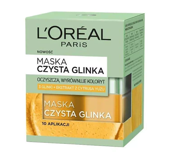 LOREAL PURE CLAYS BRIGHTENING FACE MASK 50ML