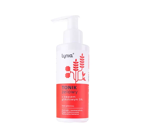 LYNIA GEL SKIN TONER WITH GLYCOLIC ACID 5% 100ML