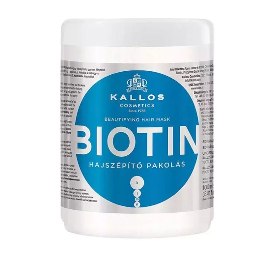 KALLOS KJMN BIOTIN MASK WITH BIOTIN 1000ML