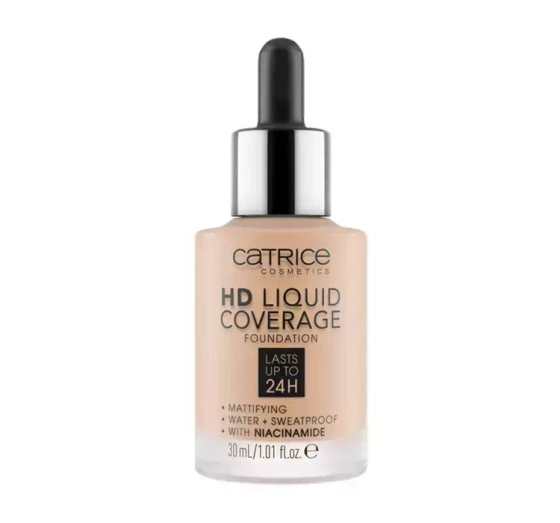 CATRICE HD LIQUID LIQUID COVERAGE FOUNDATION 030 SAND BEIGE 30ML