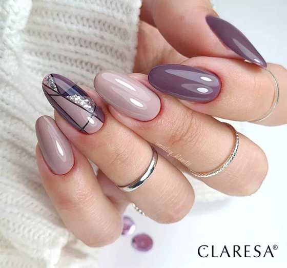 CLARESA SOAK OFF HYBRID NAIL POLISH WINTER WONDERLAND 8 5G