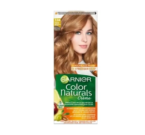 GARNIER COLOUR NATURALS PERMANENT HAIR DYE 7.34 NATURAL COPPER