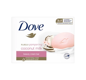 DOVE PURELY PAMPERING CREAMY BAR SOAP COCONUT MILK 90 G