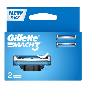 GILLETTE MACH3 BLADE REFIILLS 2 PCS