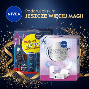 NIVEA Flower Power Set: Fresh Flower Deodorant Spray 150ml, Soft Moisturiser 200ml, Soft Rose Lip Balm 4.8g and Hair Clip