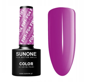 SUNONE COLOUR UV/LED GEL POLISH F04 FIFI 5ML