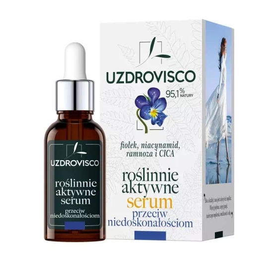 UZDROVISCO HEARTSEASE PLANT ACTIVE SERUM AGAINST IMPERFECTIONS SERUM 30ML