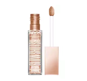 NYX PROFESSIONAL MAKEUP GLOW SHOTS BRIGHTENING LIQUID EYESHADOW 05 HIGHKEY LYCHEE 7.5ML