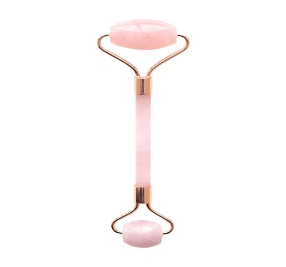 FLUFF FACE ROLLER FACIAL MASSAGER PINK QUARTZ