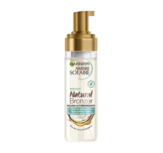 GARNIER AMBRE SOLAIRE NATURAL BRONZER FOAM SELF-TANNING 200ML