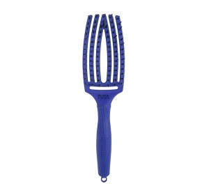 OLIVIA GARDEN FINGERBRUSH COMBO ON THE ROAD HAIR BRUSH BLUE JEANS