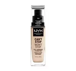 NYX PROFESSIONAL MAKEUP CAN'T STOP WON'T STOP FULL COVERAGE FOUNDATION 01 PALE 30ML