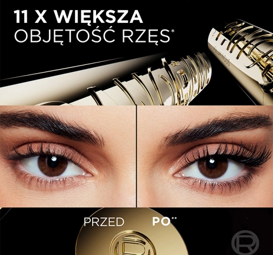 L’Oréal Paris Panorama Volume Million Lashes volumizing mascara Dark Brown 9.9ml