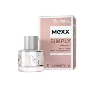 MEXX SIMPLY FOR HER EAU DE TOILETTE SPRAY 20ML