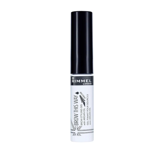 RIMMEL BROW THIS WAY BROW GEL 0004 CLEAR 5ML