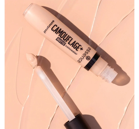 Essence Camouflage+ Matte Waterproof Covering Liquid Concealer 100 8 ml