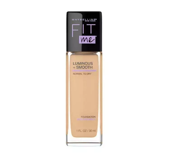 MAYBELLINE FIT ME LUMINOUS + SMOOTH FOUNDATION 128 WARM NUDE 30ML 