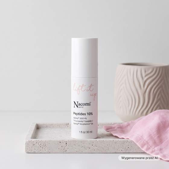 NACOMI NEXT LEVEL LIFT IT UP PEPTIDES 10% FACE SERUM 30ML 