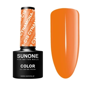 SUNONE COLOUR UV/LED GEL POLISH C19 CYNAMONA 5ML