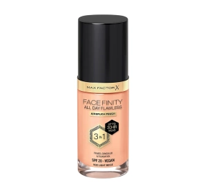 MAX FACTOR FACEFINITY ALL DAY FLAWLESS 3IN1 VEGAN FOUNDATION N32 LIGHT BEIGE 30ML 