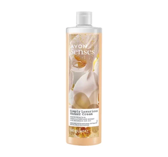 AVON SENSES SIMPLY LUXURIOUS SHOWER GEL 500ML