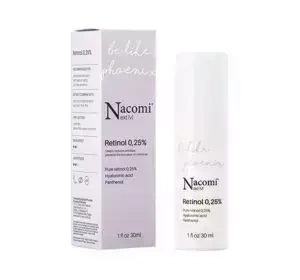 NACOMI NEXT LEVEL BE LIKE PHOENIX RETINOL 0.25% NIGHT SERUM 30ML
