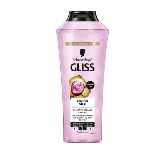 GLISS LIQUID SILK SHINE SHAMPOO FOR BRITTLE AND DULL HAIR 400ML