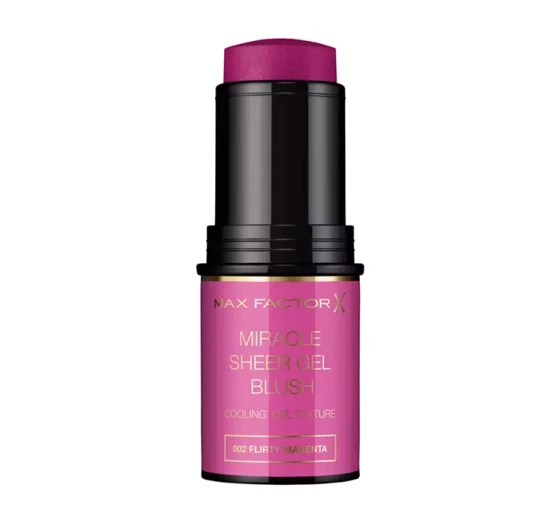 MAX FACTOR MIRACLE SECOND SKIN BLUSH STICK 002 FLIRTY MAGENTA 8G
