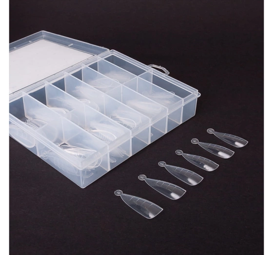 Stylistic Dual Form Almond Nail Forms for Extensions 120 pcs