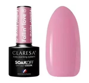 CLARESA SOAK OFF HYBRID NAIL POLISH FALLIN' LOVE 8 5G