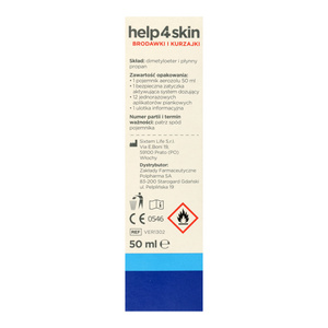 Help4Skin Brodawki I Kurzajki Cryotherapy Treatment for Warts and Verrucas 50ml