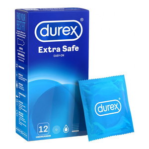 Durex Extra Safe Easy-On Condoms, Pack of 12