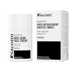 NACOMI GENTLEMAN ANTI-ACNE FACE CREAM 50ML