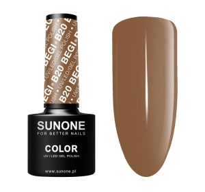 SUNONE COLOUR UV/LED GEL POLISH B20 BEGI 5ML