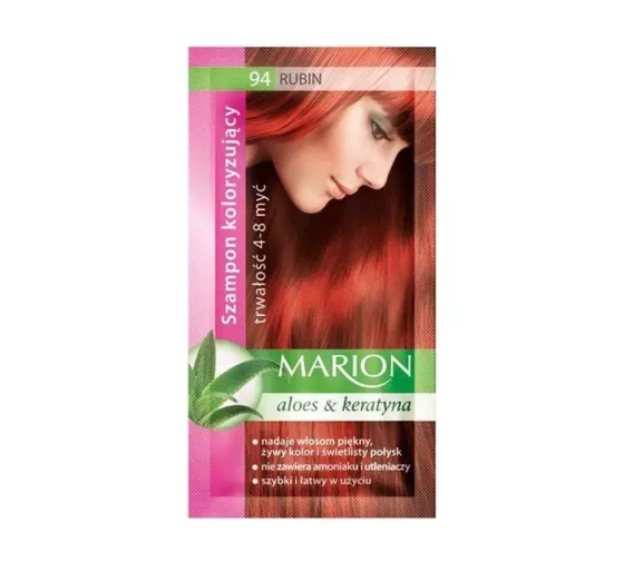 MARION HAIR COLOR SHAMPOO SACHET RUBY 94