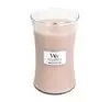 WOODWICK LARGE JAR CANDLE SCENTED CANDLE VANILLA AND SEA SALT 610G