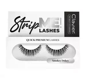 CLAVIER STRIP ME LASHES STRIP LASHES FALSE LASHES 809 SMOKEY DOKEY