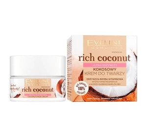 EVELINE RICH COCONUT ULTRA-NOURISHING COCONUT FACE CREAM 50ML