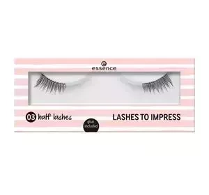 ESSENCE LASHES TO IMPRESS FALSE EYELASHES 03 HALF LASHES