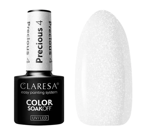 CLARESA SOAK OFF HYBRID NAIL PRECIOUS 4 5G