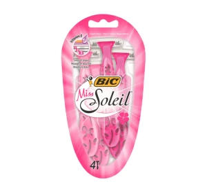 BIC MISS SOLEIL DISPOSABLE WOMEN'S RAZORS 4 PCS