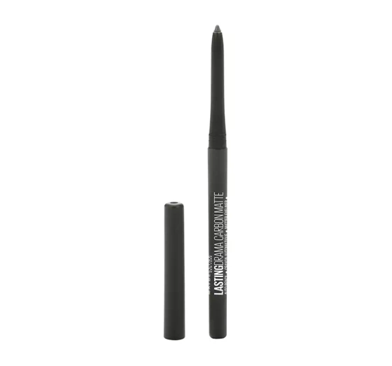 MAYBELLINE LASTING DRAMA CARBON MATTE RETRACTABLE EYE PENCIL 810 IRON GREY