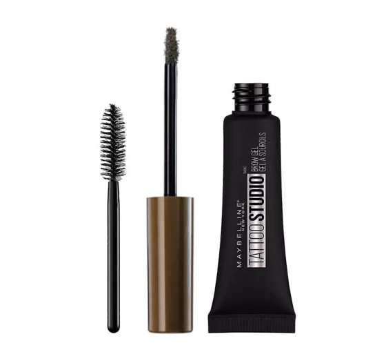 MAYBELLINE TATTOO BROW WATERPROOF BROW GEL 04 MEDIUM BROWN 5ML