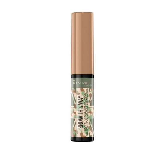 RIMMEL BROW THIS WAY CAMO COLLECTION BROW GEL 001 BLONDE 5ML