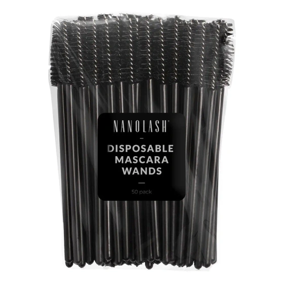 Click on photo to zoom it Nanolash Disposable Mascara Wands Lash and Brow Brushes Pack of 50