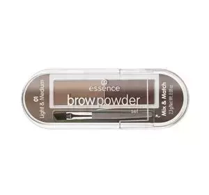ESSENCE BROW POWDER SET 01 LIGHT/MEDIUM 2,3G