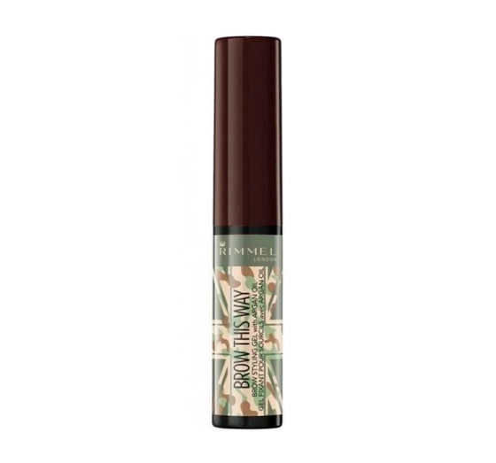 RIMMEL BROW THIS WAY CAMO COLLECTION BROW GEL 003 DARK 5ML