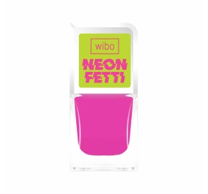 WIBO NEON FETTI REGURAL NAIL POLISH 5 8.5ML