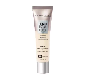 MAYBELLINE DREAM URBAN COVER FOUNDATION 100 WARM IVORY 30ML